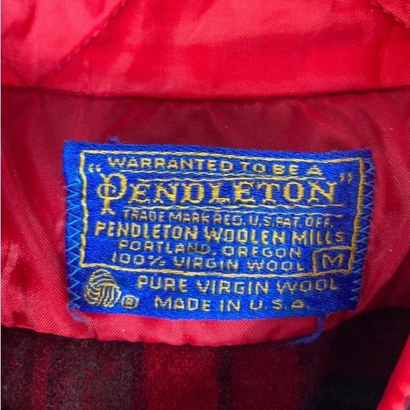 Red and Blue Plaid Button-Up Shirt - Picture 5 of 5